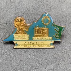 Vintage Lions International Club Pin Virginia 1979 “Mother Of Presidents”